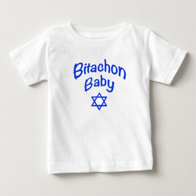 Bitachon Baby Royal Blue T-Shirt (Framsida)