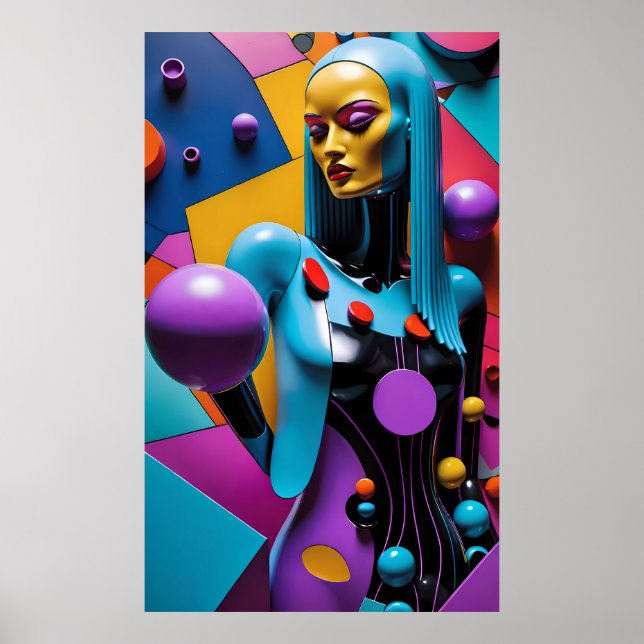 Bitar av Henne Telekinesis Poster (Framsidan)