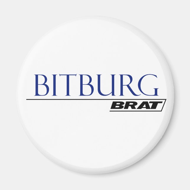 Bitburg Brat -A001L Magnet (Framsidan)