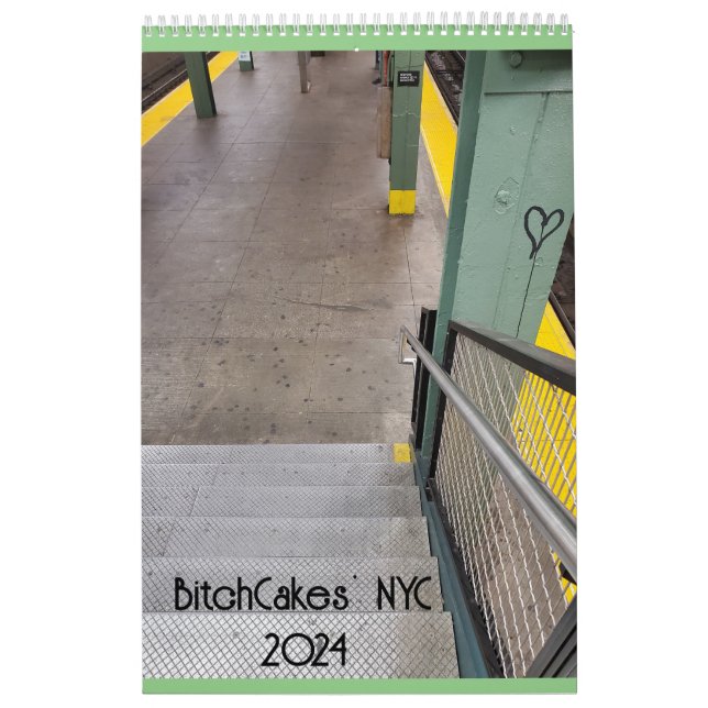 Bitchcakes 2024 NYC-kalender Kalender (Omslag)