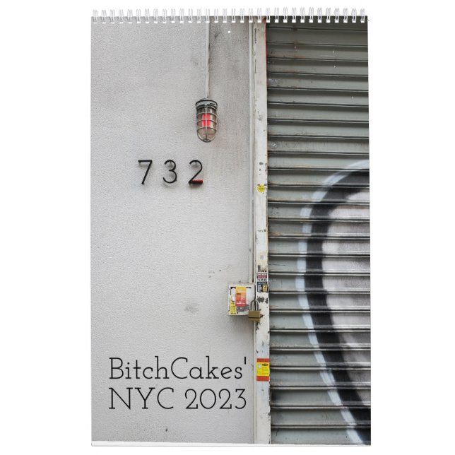 BitchCakes' NYC 2023 Kalender (Omslag)