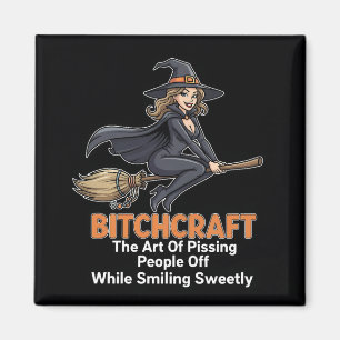 ’BITCHCRAFT’ Funny Ord Definition Magnet