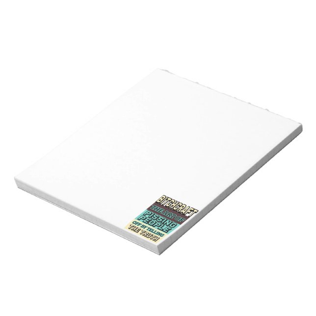 Bitchcraft the Art of Pissing People Off (Utomståe Anteckningsblock (Roterad)