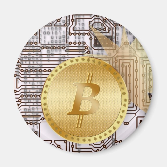 Bitcoin 18 magnet (Framsidan)