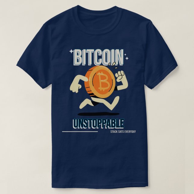 Bitcoin 1 t shirt (Design framsida)