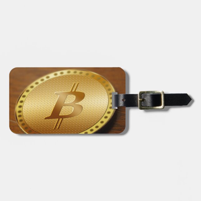 Bitcoin 2 bagagebricka (Horisontell Framsida)