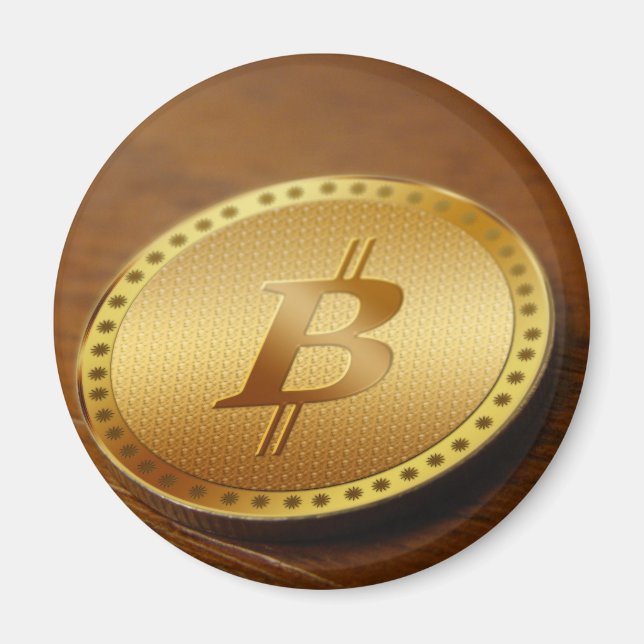 Bitcoin 2 magnet (Framsidan)