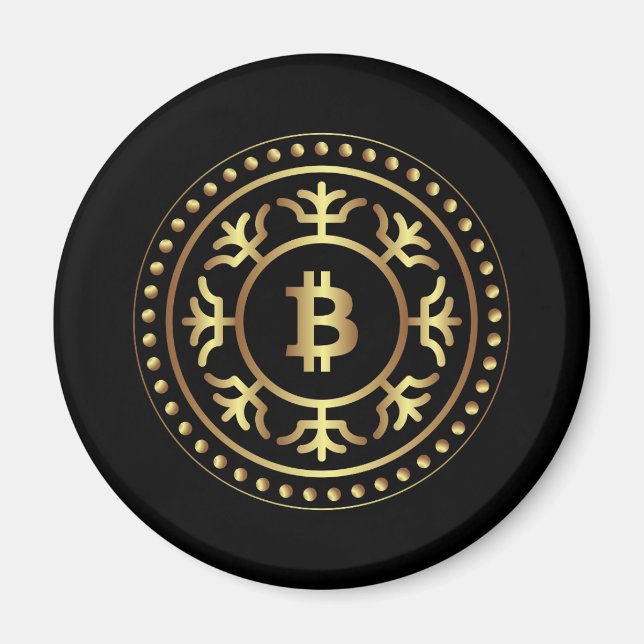 Bitcoin 2 magnet (Framsidan)