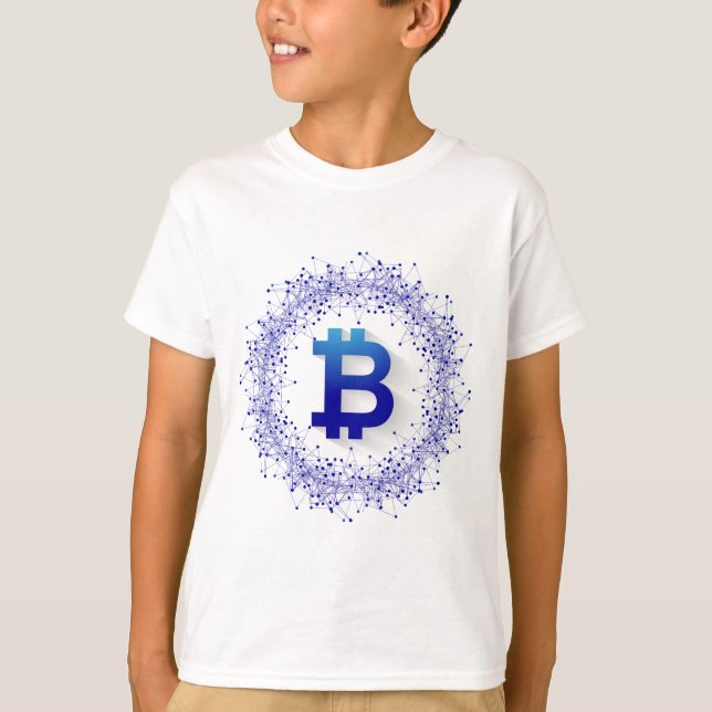 Bitcoin 5 t shirt (Framsida)