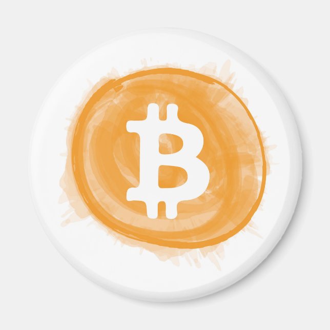 Bitcoin 6 magnet (Framsidan)