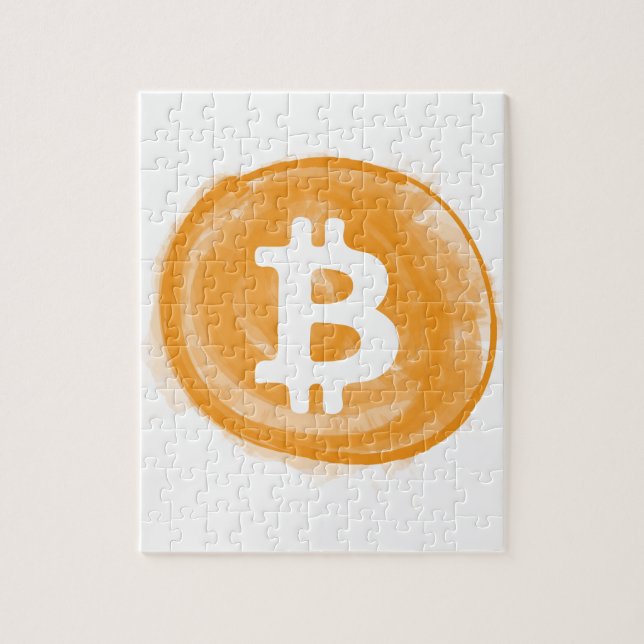 Bitcoin 6 pussel (Vertikal)