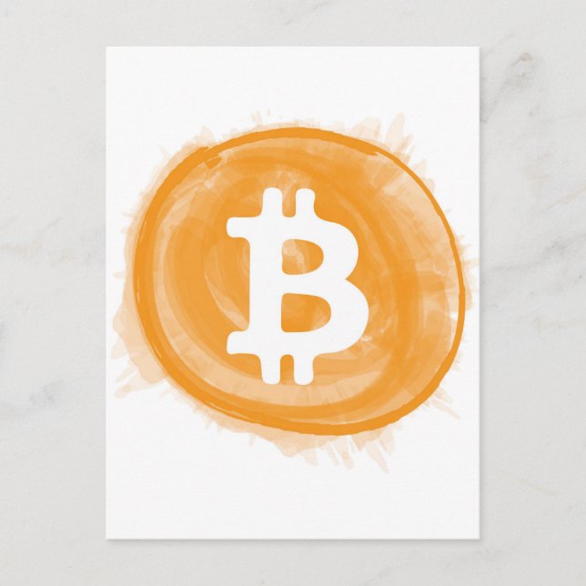 Bitcoin 6 vykort (Framsida)