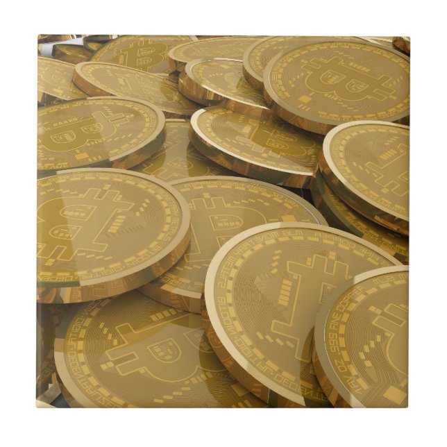 Bitcoin 7 kakelplatta (Framsidan)