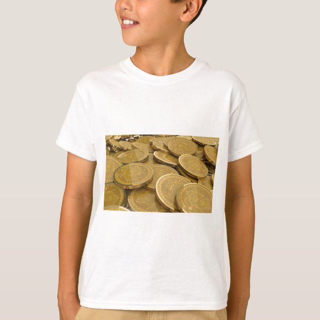 Bitcoin 7 t shirt (Framsida)