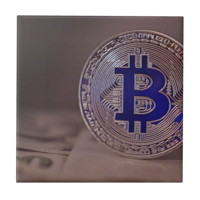 Bitcoin 8 kakelplatta (Framsidan)