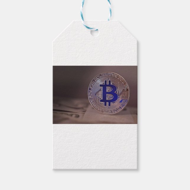 Bitcoin 8 presentetikett (Framsidan)