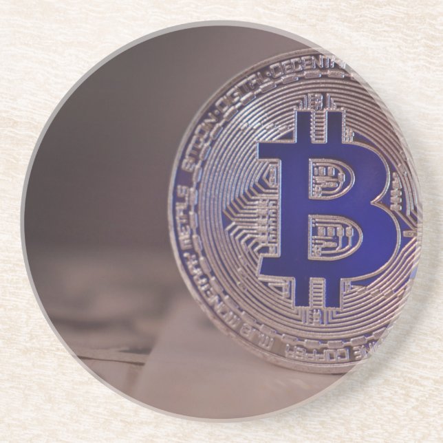 Bitcoin 8 underlägg sandsten (Framsidan)