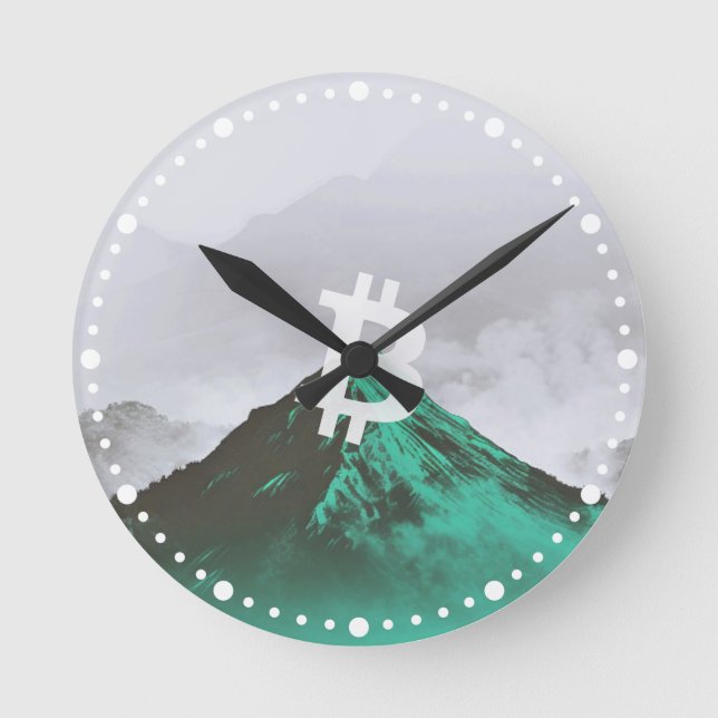 Bitcoin All-Time-High (ATH) Rund Klocka (Framsida)