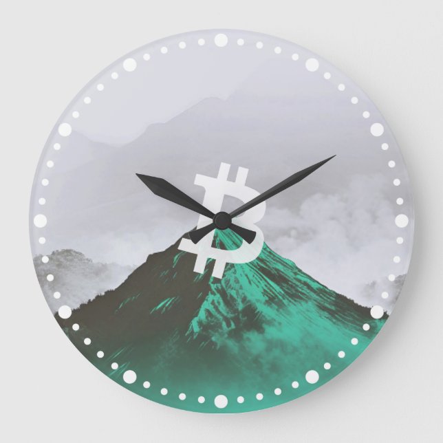 Bitcoin All-Time-High (ATH) Stor Klocka (Framsida)