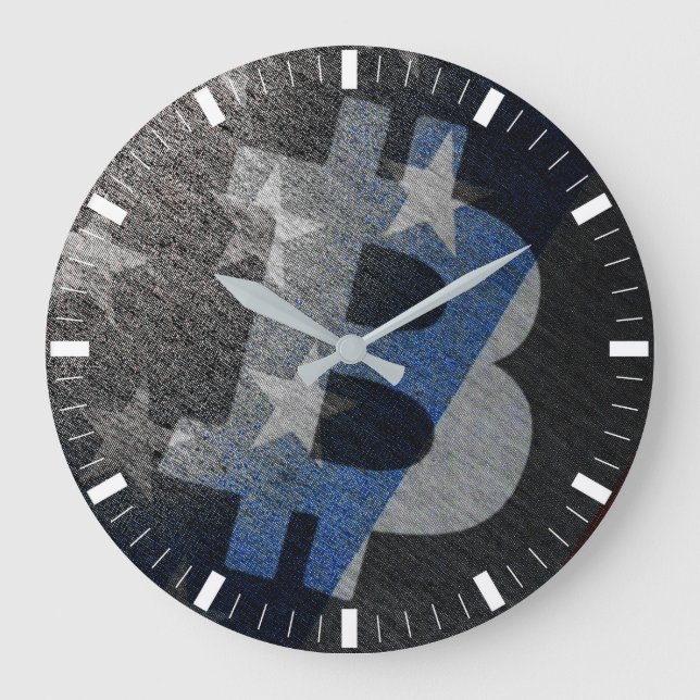 Bitcoin Amerika ₿ Stor Klocka (Framsida)