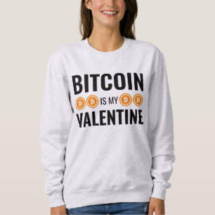 BITCOIN ÄR MIN VALENTIN Kul kryptovaluta T Shirt
