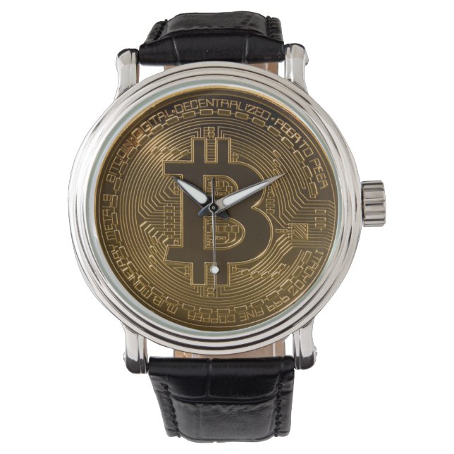 Bitcoin Armbandsur (Framsida)