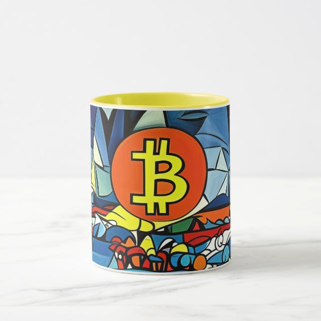 Bitcoin Art Mugg (Center)