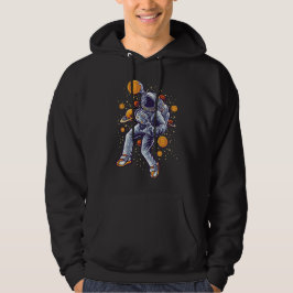 Bitcoin Astronaut till måne - Bitcoin Crypto Hoodie
