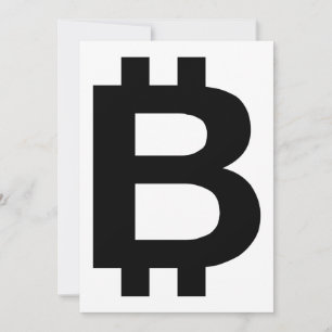 Bitcoin B Fet Invitation Inbjudningar