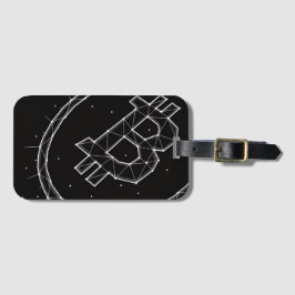 Bitcoin Bagageetikett Bagagebricka