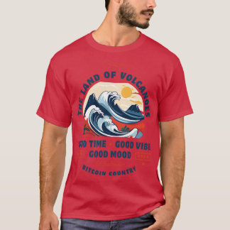 Bitcoin Beach El Salvador El Zonte T Shirt