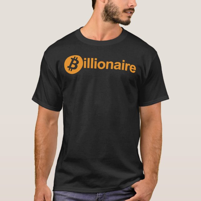 Bitcoin Billionaire Essential T-Shirt (Framsida)