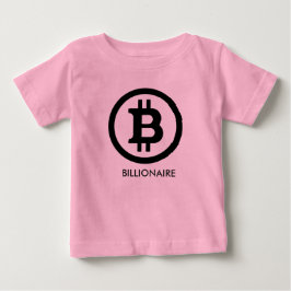 BITCOIN BILLIONAIRE-Småbarn Romper T Shirt