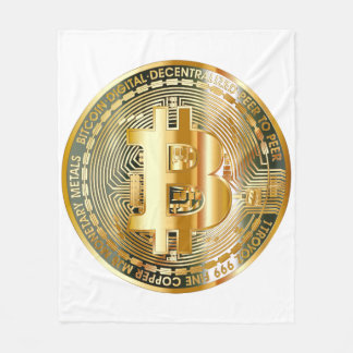 Bitcoin Blanket: Mysigt fram till valutans framtid Fleecefilt