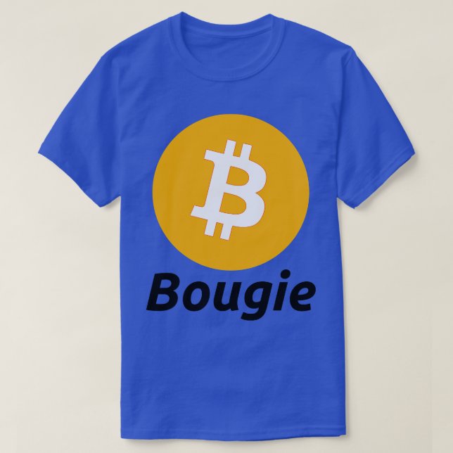Bitcoin Boujee T Shirt (Design framsida)