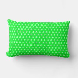 Bitcoin Bright Green Lumbarkudde