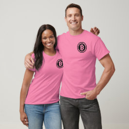 Bitcoin BTC 8-Bit Logo | Basebolltröja T Shirt