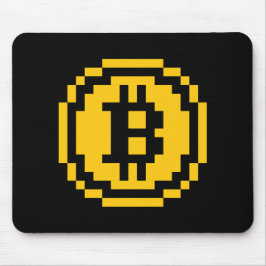 Bitcoin BTC 8-Bit Logotyp | Musmadrass Musmatta