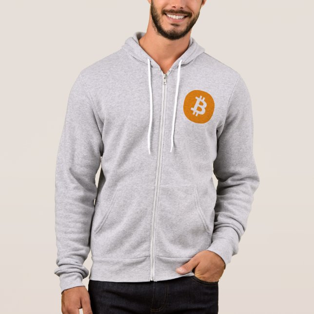 Bitcoin BTC Logo Crypto Blockchain Shirt T (Framsida)