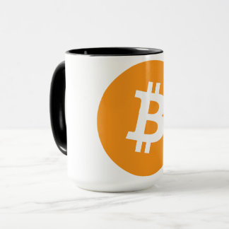 Bitcoin BTC-logotyp | Mugg
