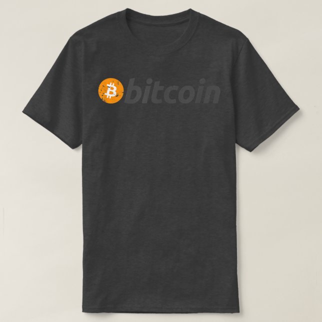 Bitcoin BTC Miner HODLer Blockchain Cryptocurrency T Shirt (Design framsida)