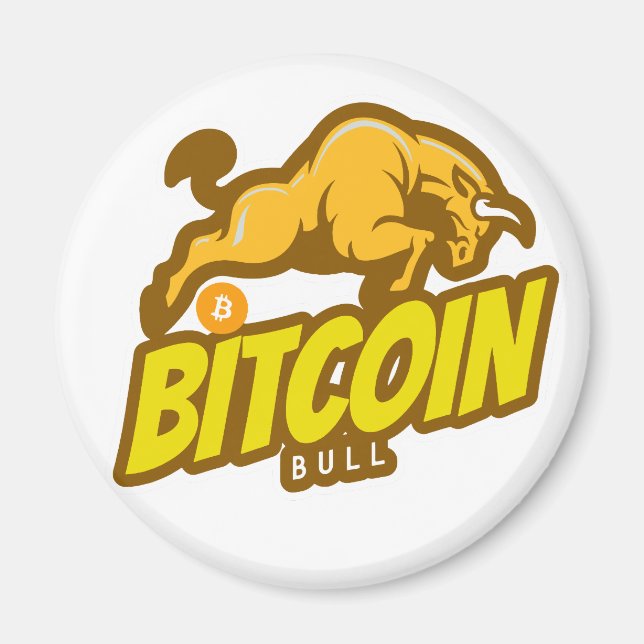 Bitcoin Bull springa - Btc Crypto Magnet (Framsidan)