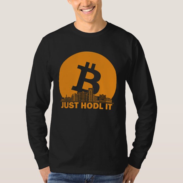 Bitcoin California Skyline  California Bitcoin Max T Shirt (Framsida)