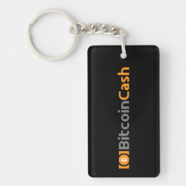 Bitcoin Cash BCH 8-Bit Logotyp | Nyckelring