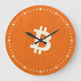 Bitcoin Classic Orange (Neuron) Stor Klocka