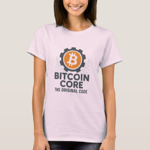Bitcoin Core T-Shirt - "The Original Code" Gear Lo