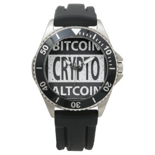 Bitcoin Crypto Altcoin Armbandsur