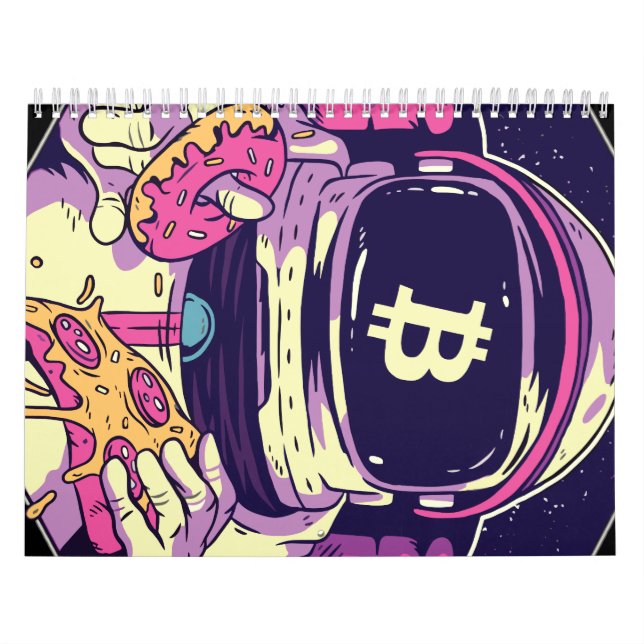 BITCOIN-Crypto Astronaut Kalender (Omslag)