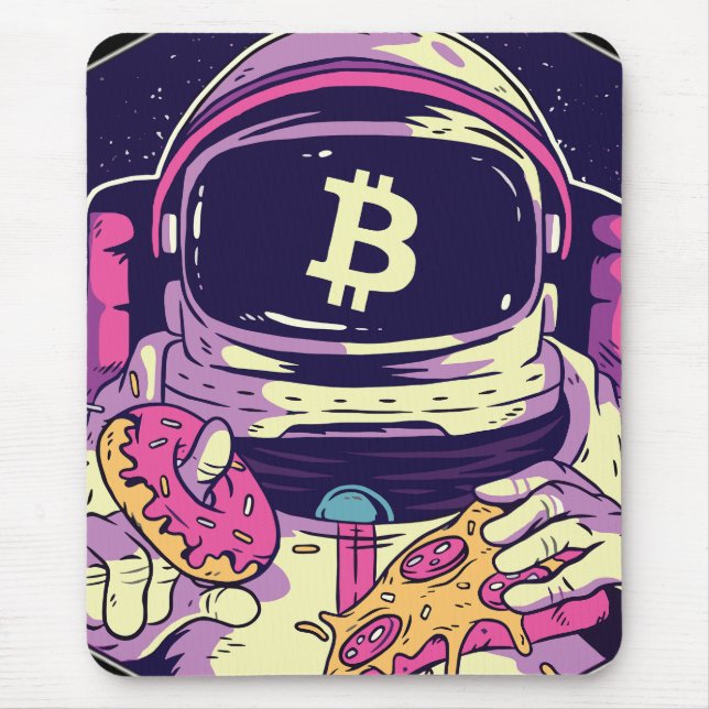 BITCOIN-Crypto Astronaut Musmatta (Framsidan)