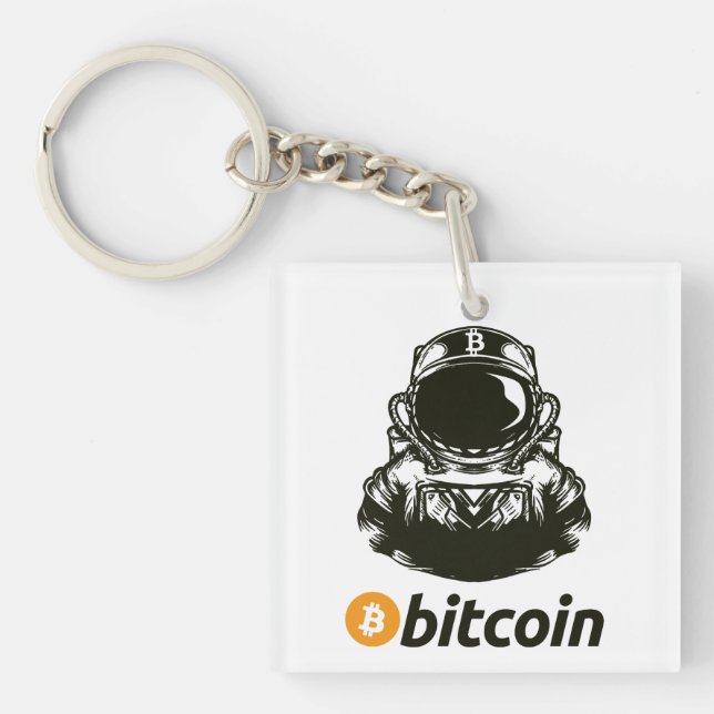 BITCOIN-Crypto Astronaut -Qr kod (Framsidan)